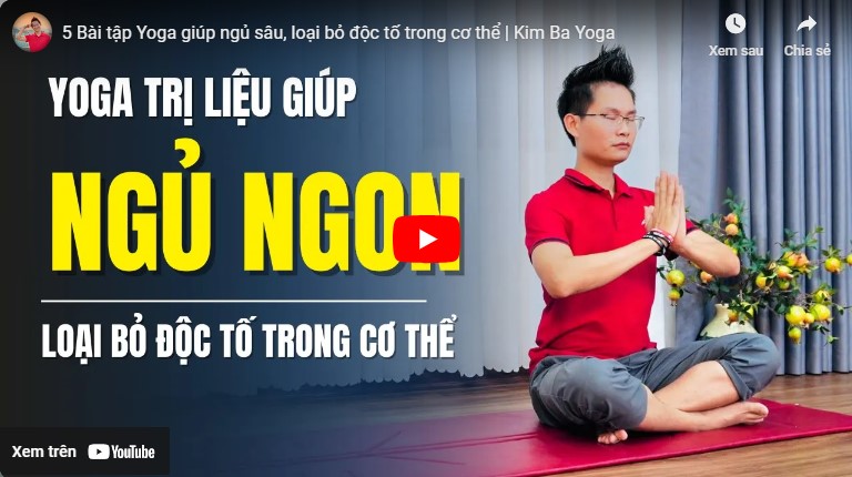 Video bài tập yoga thải độc 