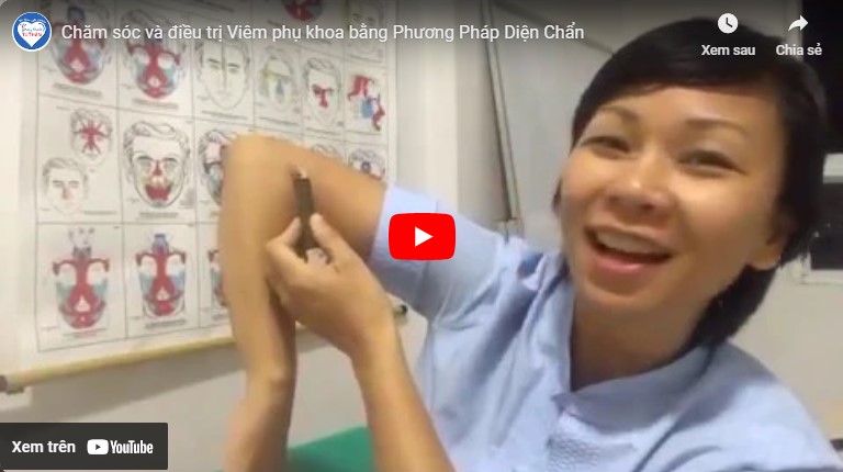 Video cách trị viêm phụ khoa bằng diện chẩn 