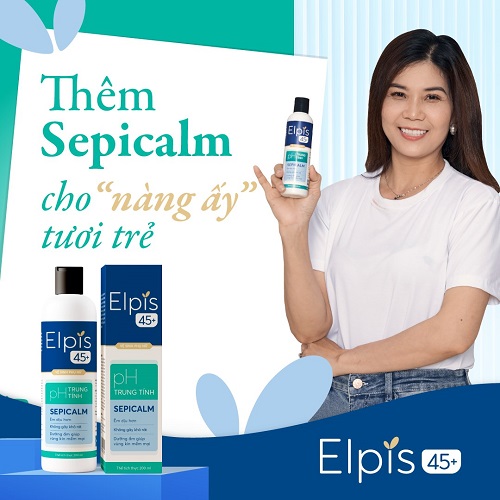 Vùng kín bị hôi sau kỳ kinh dùng elpis45